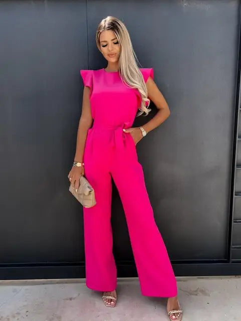 Rose™️ Mouwloze Jumpsuit